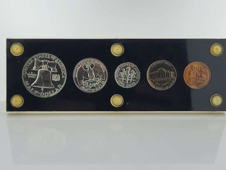 1956 United States Proof Set - Capital Plastics Case