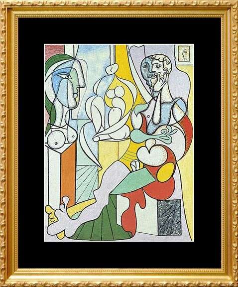 Collectible Vintage Pablo Picasso, The Sculptor