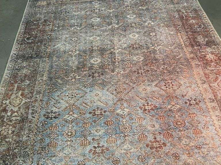 Magnificent Vintage Reproduction Design Rug 6x8