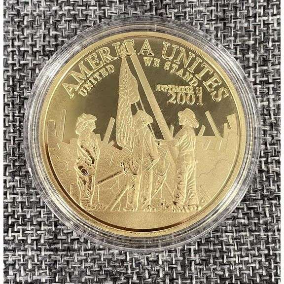 9-11 Memorial Challenge Coin