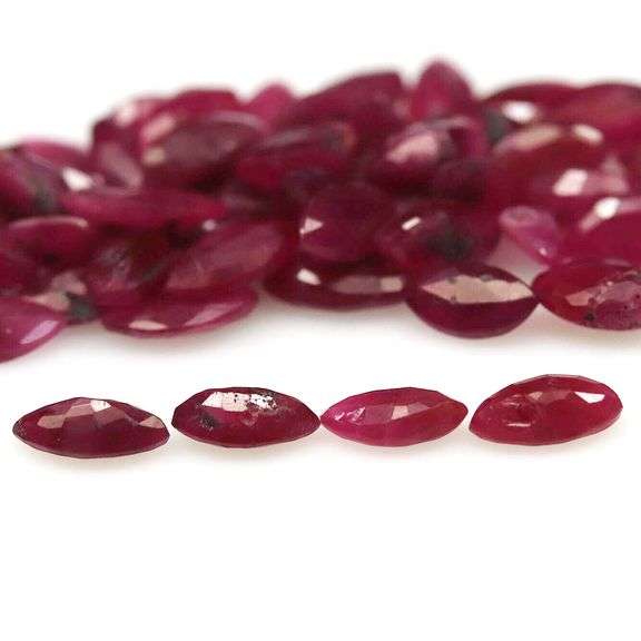 Rare heated only 8.48ct Ruby set from Madagascar