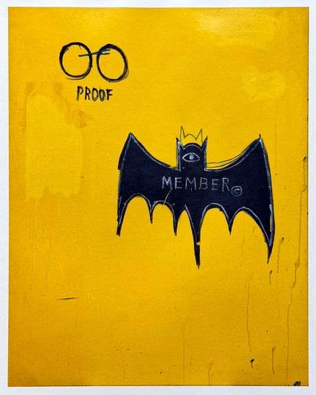Colorful Jean-Michel Basquiat From 'Symbols and Signs'