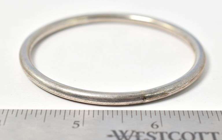 Bangle Bracelet in Sterling Silver