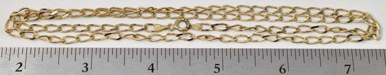 Vermeil Sterling Silver Necklace