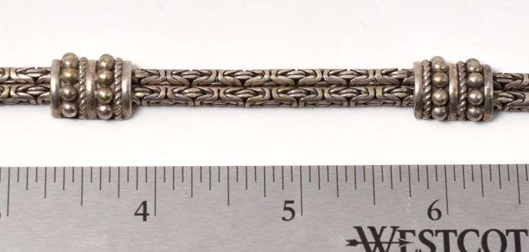 Chain Link Bracelet in Sterling Silver