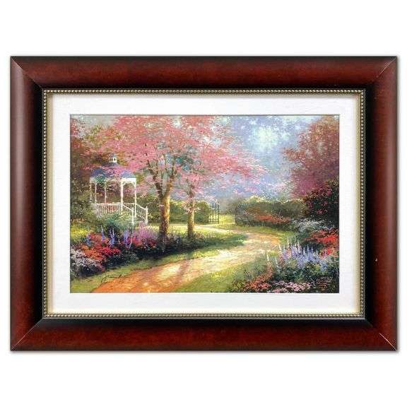 Morning Dogwood by  Kinkade (1958-2012)