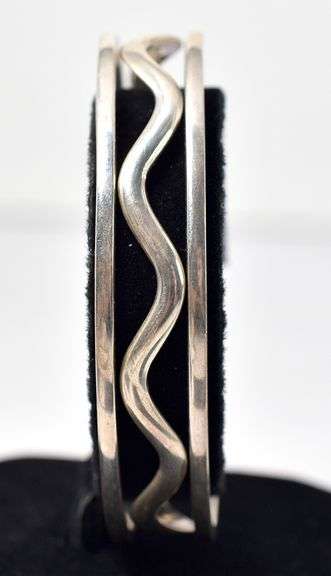 Cuff Bracelet in Sterling Silver