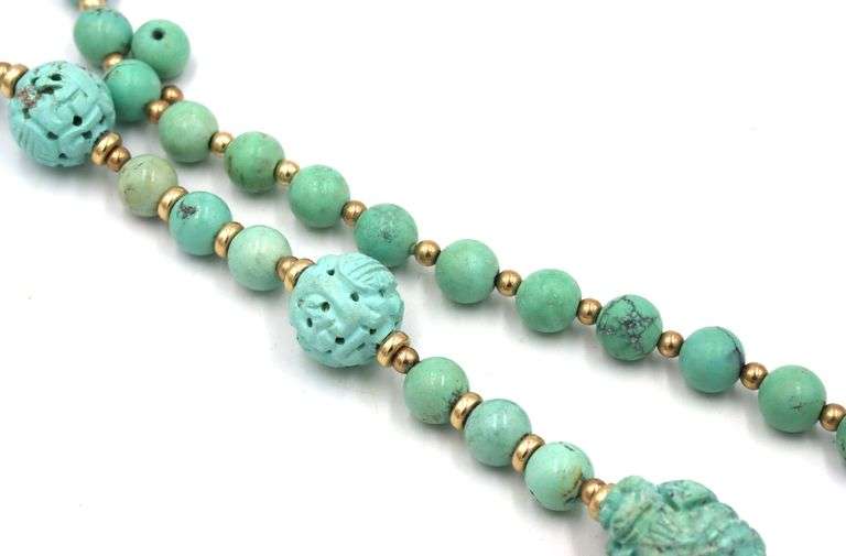 Turquoise beaded strand