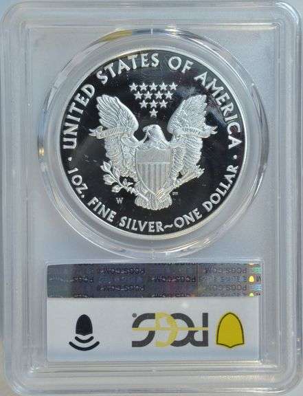 Flawless PCGS PR70DCAM 2010-W $1 Silver Eagle