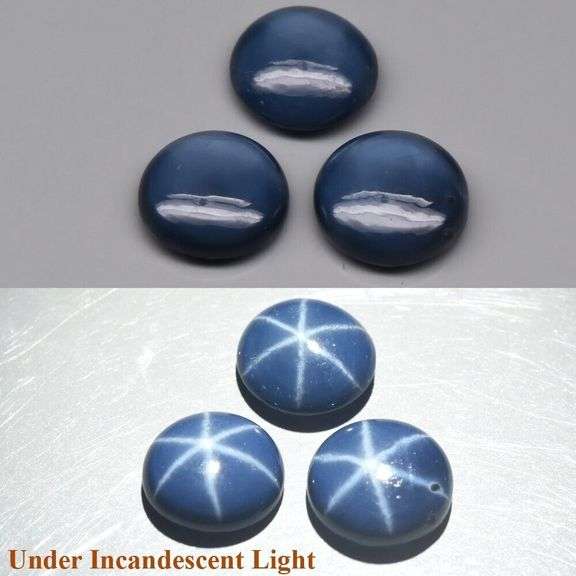 Stunning 2.52ct royal blue Star Sapphire set
