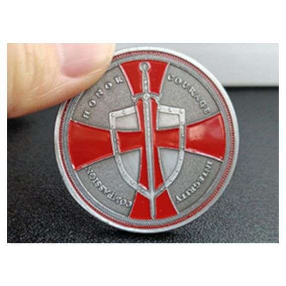 Knight Templar Commemorative Coin
