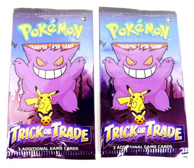 12 Pokémon Trick or Trade Card Packs, 2022 - All Sealed