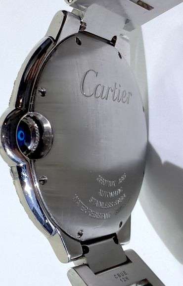 Stunning Cartier Ballon Bleu Diamond Wristwatch