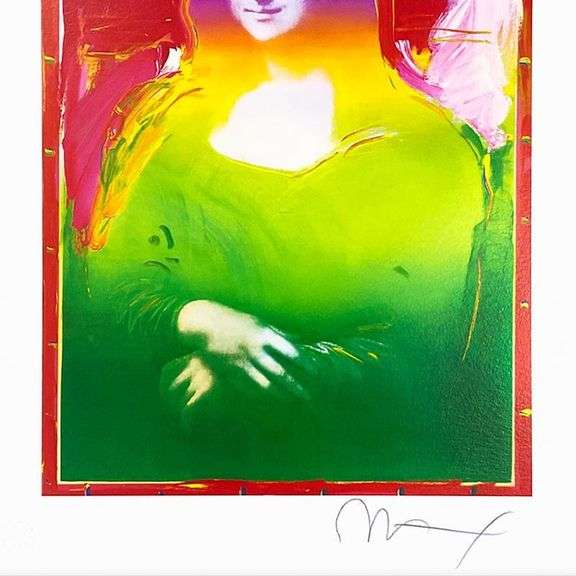 Mona Lisa II by Peter Max