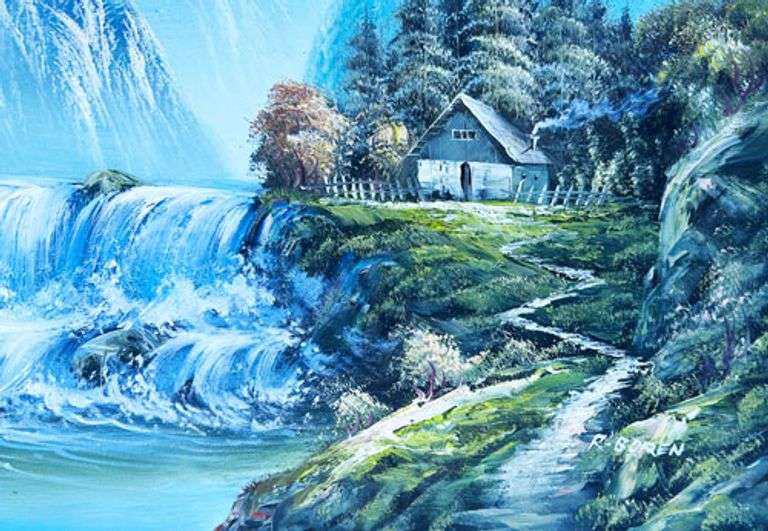 VERY BEAUTIFUL PAINTING ON CANVAS