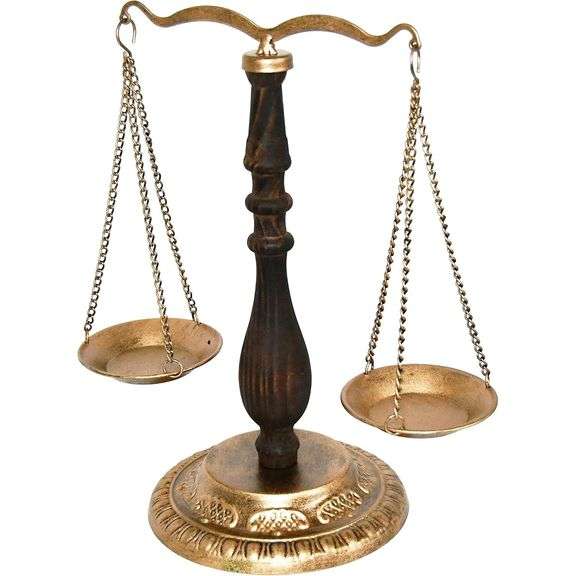 Libra Scale Metal Stand