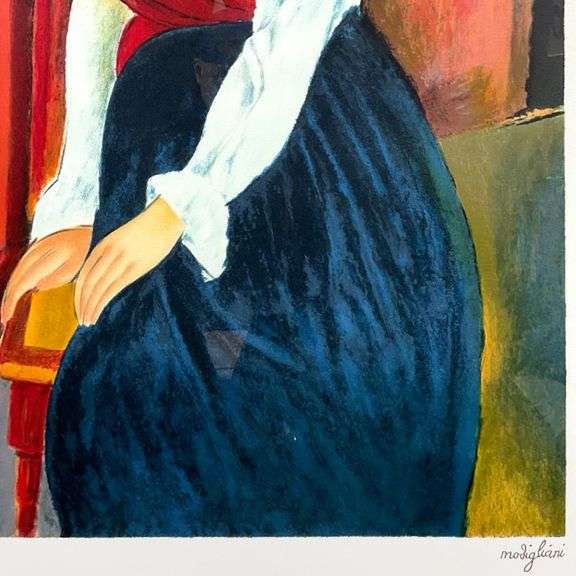 Jeanne Hebuterne by Modigliani (1884-1920)