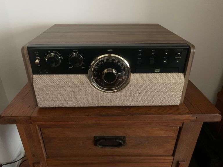 Empire Mid-Century 6-in-1 Turntable