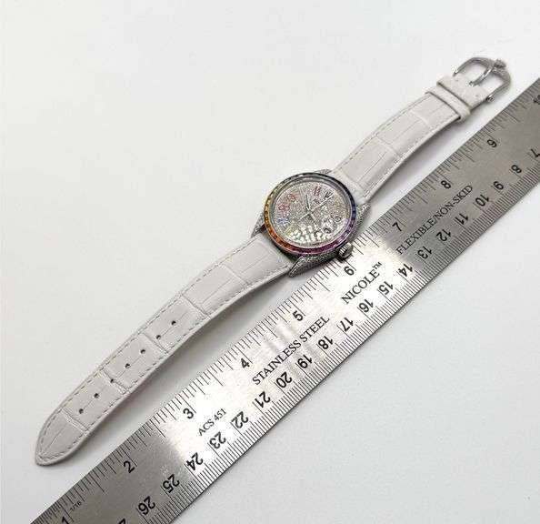 Stunning and Colorful Rolex Datejust Rainbow Watch