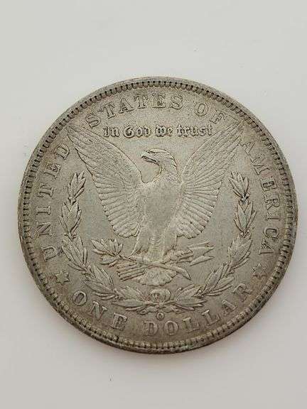 1904 O Morgan Silver Dollar, Cleaned