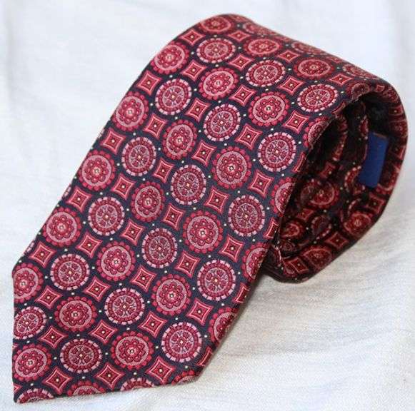 Fine Quality Italian Hand Made Silk Tie By Galante