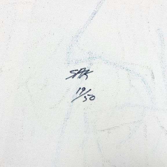 Jesus Peace (State 2) by Steve Kaufman (1960-2010)