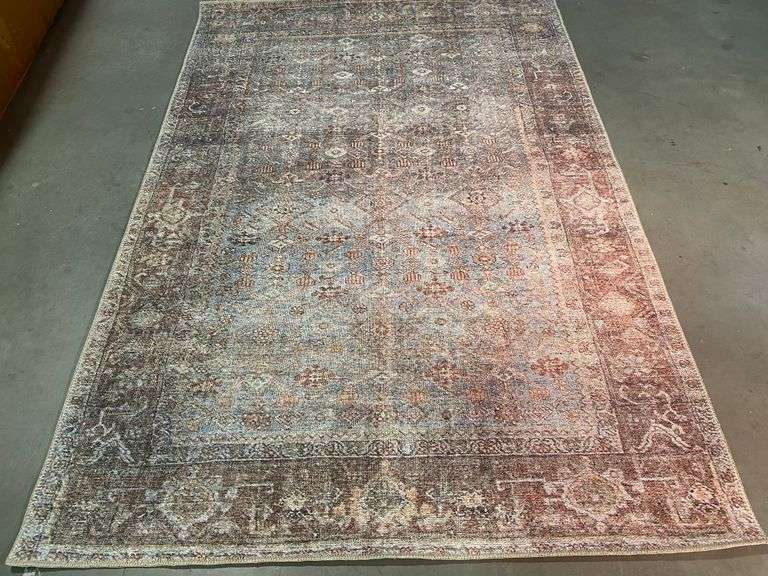 Magnificent Vintage Reproduction Design Rug 6x8