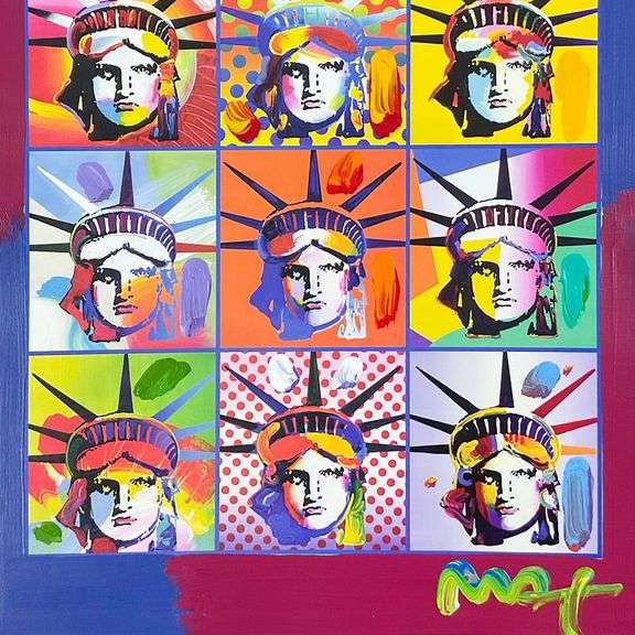 Liberty & Justice by Peter Max