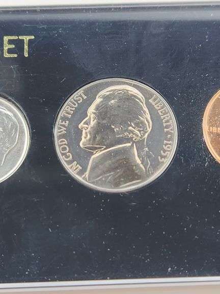 1953 United States Proof Set - Capital Plastics Case