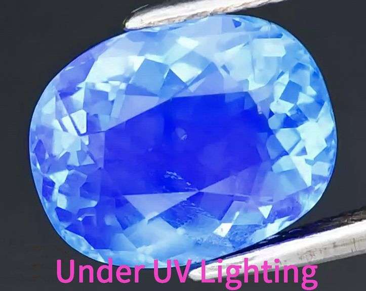 Fantastic 5.07ct blue green untreated Fluorite