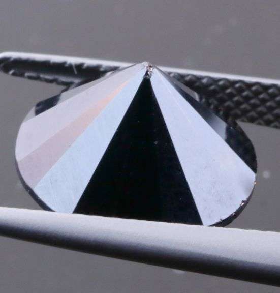 Substantial 7.22ct untreated black Tourmaline