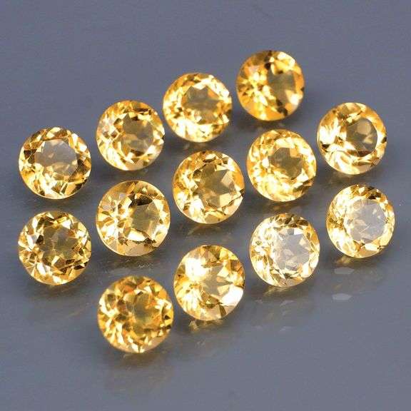 Ravishing 10.08ct top golden eye clean Citrine set