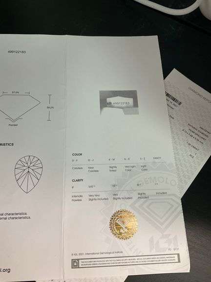 CERTIFIED 1.00 CARAT NATURAL DIAMOND