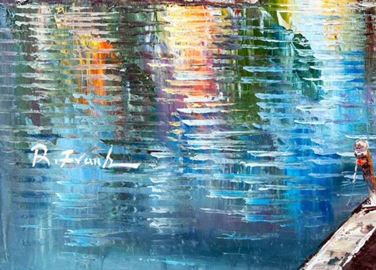 VERY BEAUTIFUL PAINTING ON CANVAS