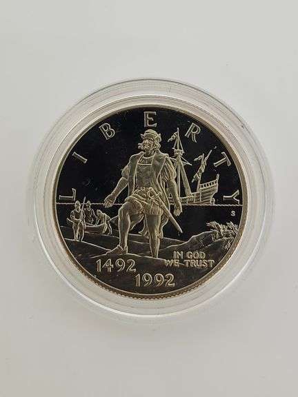 1992 Set Columbus Quincentenary, 2 Coins PR