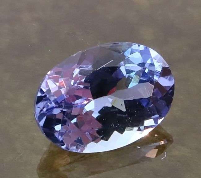 Stunning .83ct violet blue Tanzanite