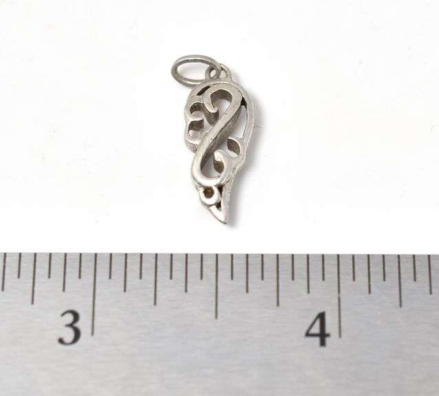 Infinity Heart Pendant in Sterling Silver