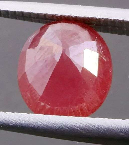 Super glossy! 1.44ct pinkish red Ruby!