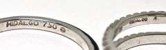 High-End 18K Hidalgo Insert Band Set