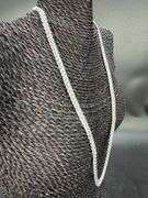 Italian Sterling Silver 925 7mm Miami Cuban Chain 24" Necklace