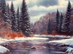 Alberto Insigne "Inverno Series" Signed Giclee