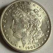 1902 O Frosty White BU Morgan