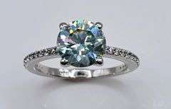 Gorgeous 2.75 Ct Color Change Lab Created Alexandrite Ring