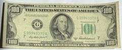 Choice Unc $100 B Chicago Fed Reserve Note