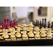 Three-Player Wooden Chess Set