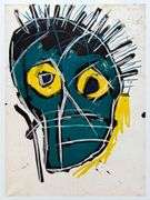 Colorful Jean-Michel Basquiat From 'Symbols and Signs'