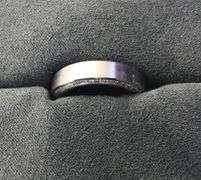 14K WHITE GOLD MEN’S WEDDING BAND