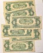 2 Each 1953 1953 A 1953 B Red Seal US Notes