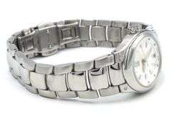 ESQ quartz date white dial watch
