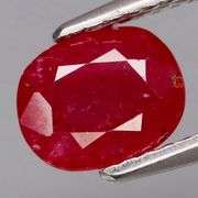 Top blood red 1.57ct Ruby from Mozambique -Heated only!!!